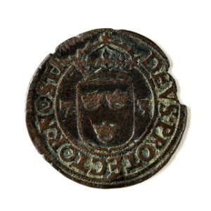 Mynt av silver. 2 öre. 1573 - Skoklosters slott - 109051