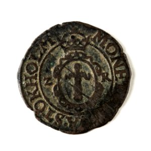 Mynt av silver. 2 öre. 1573 - Skoklosters slott - 109063