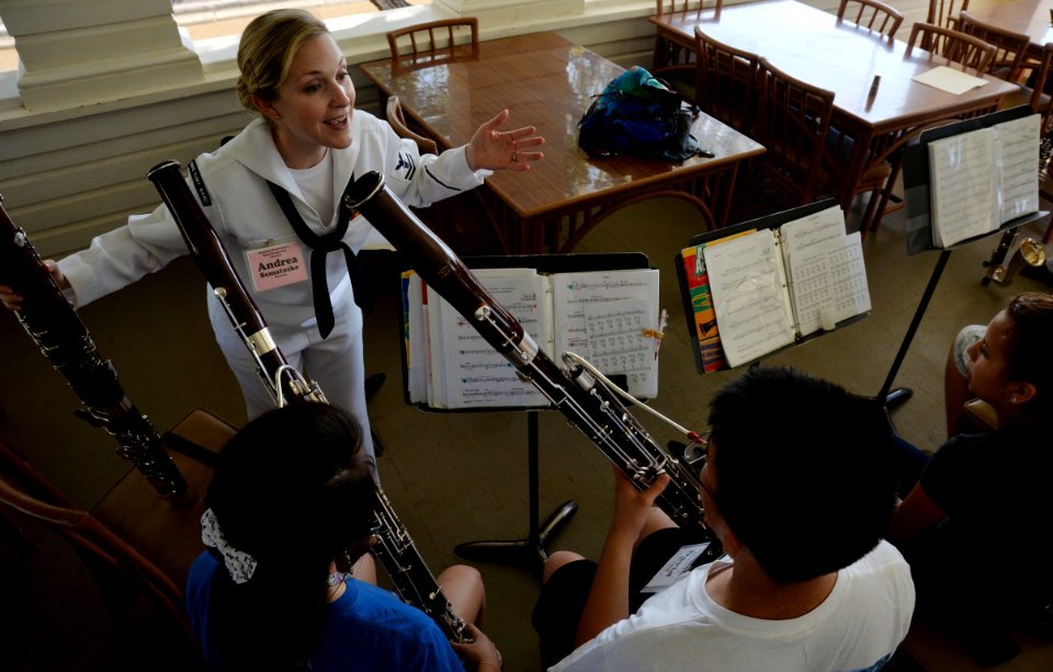Music educational clinic 150130-N-GI544-163