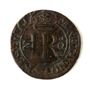 Mynt av silver. 2 öre. 1591 - Skoklosters slott - 109122