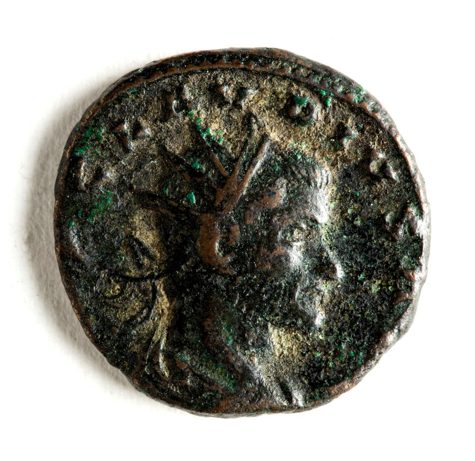 Mynt med Claudius II - Skoklosters slott - 110724