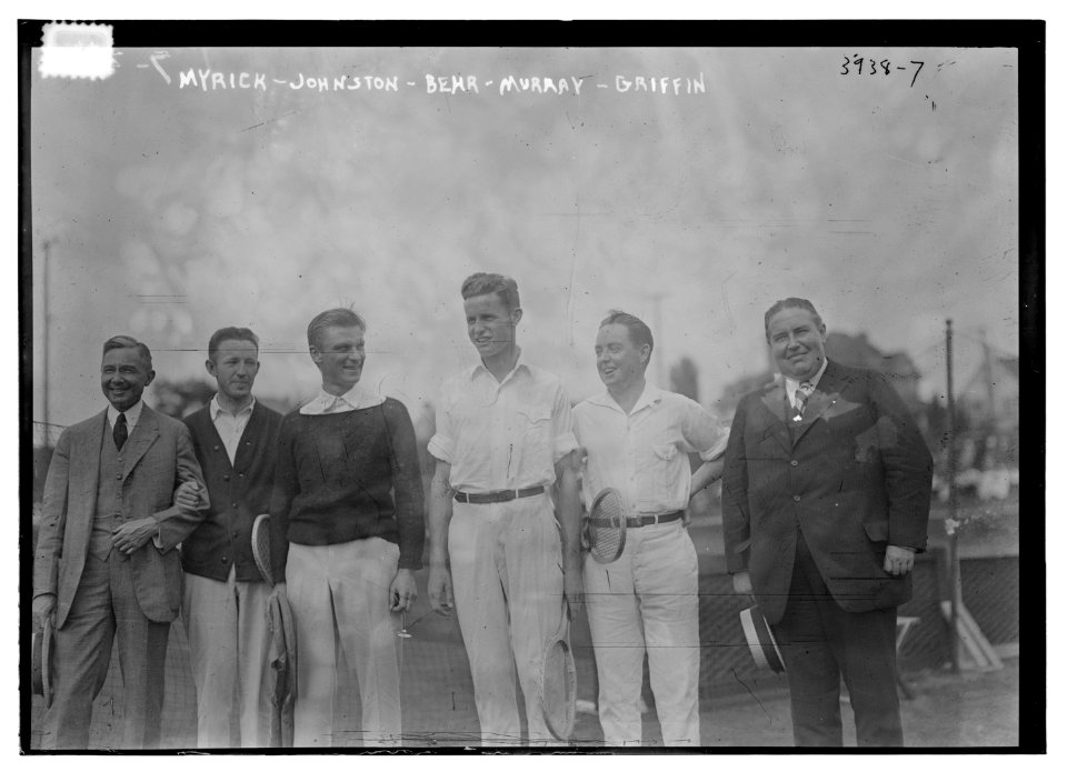 Myrick, Johnston, Behr, Murray, and Griffin (tennis) LCCN2014702367