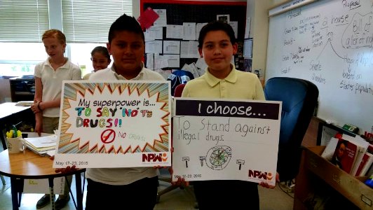 My superpower is...to say no to drugs! I choose...to stand against illegal drugs. (18019060378)