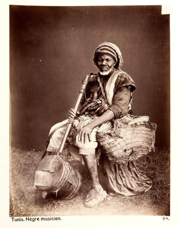 Musiker, Tunisien - Hallwylska museet - 107952