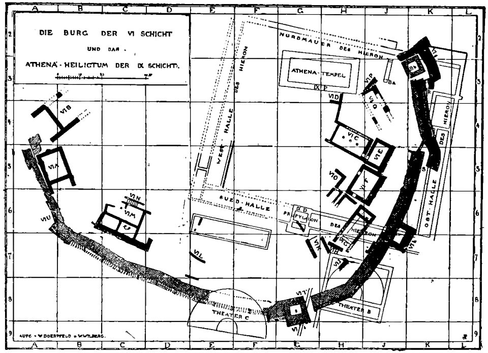 Mycenaean Troy p040-Plan III
