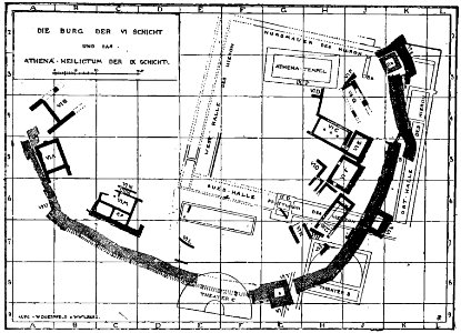 Mycenaean Troy p040-Plan III