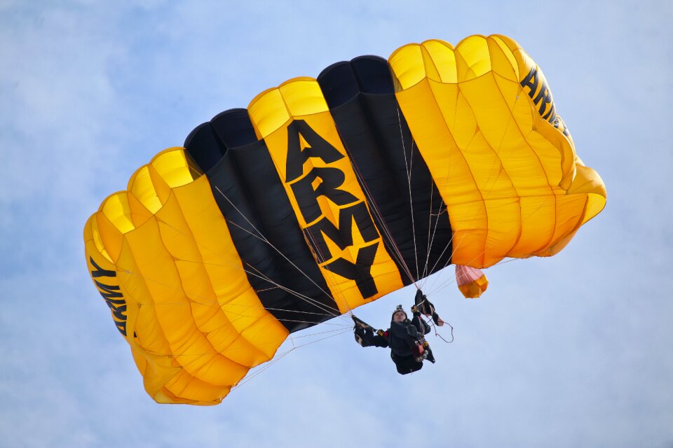 Skydive blue team blue army