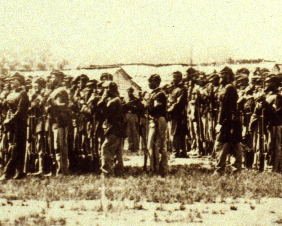 Muster detail, 1st U.S. colored infantry LCCN2004673345 (cropped)