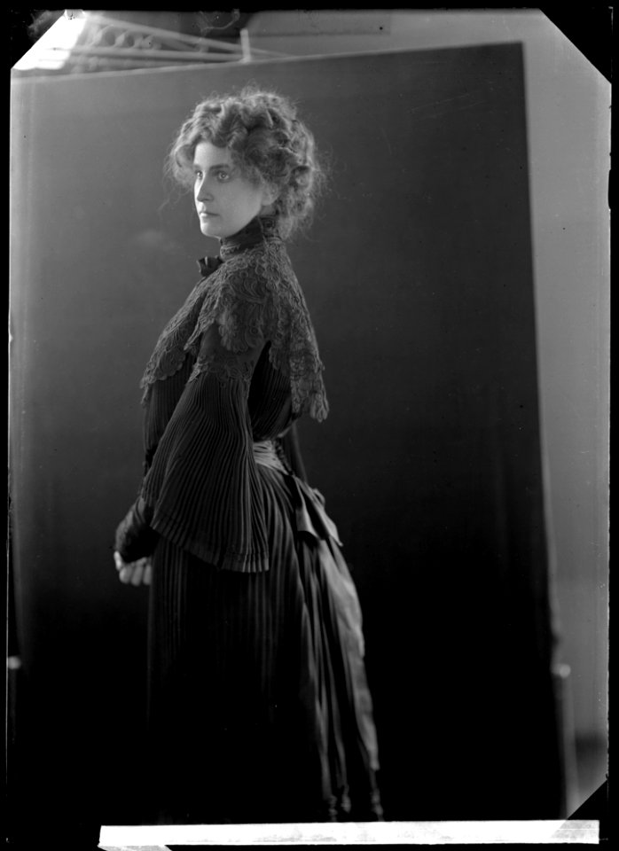 Märtha Lindlöf in Kärlek at Vasateatern 1903 - SMV - GL092