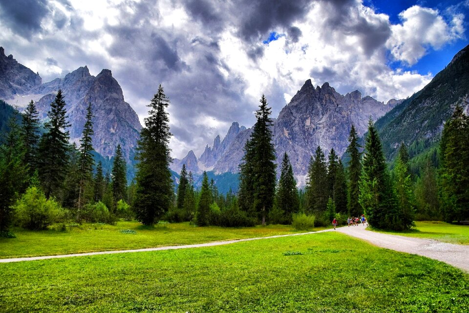 Italy mountains tyrolean