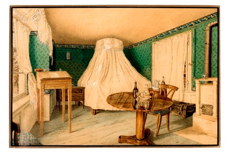Målning, Gustav IV Adolfs rum - Livrustkammaren - 16766