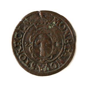 Mynt av silver. 2 öre. 1573 - Skoklosters slott - 109036