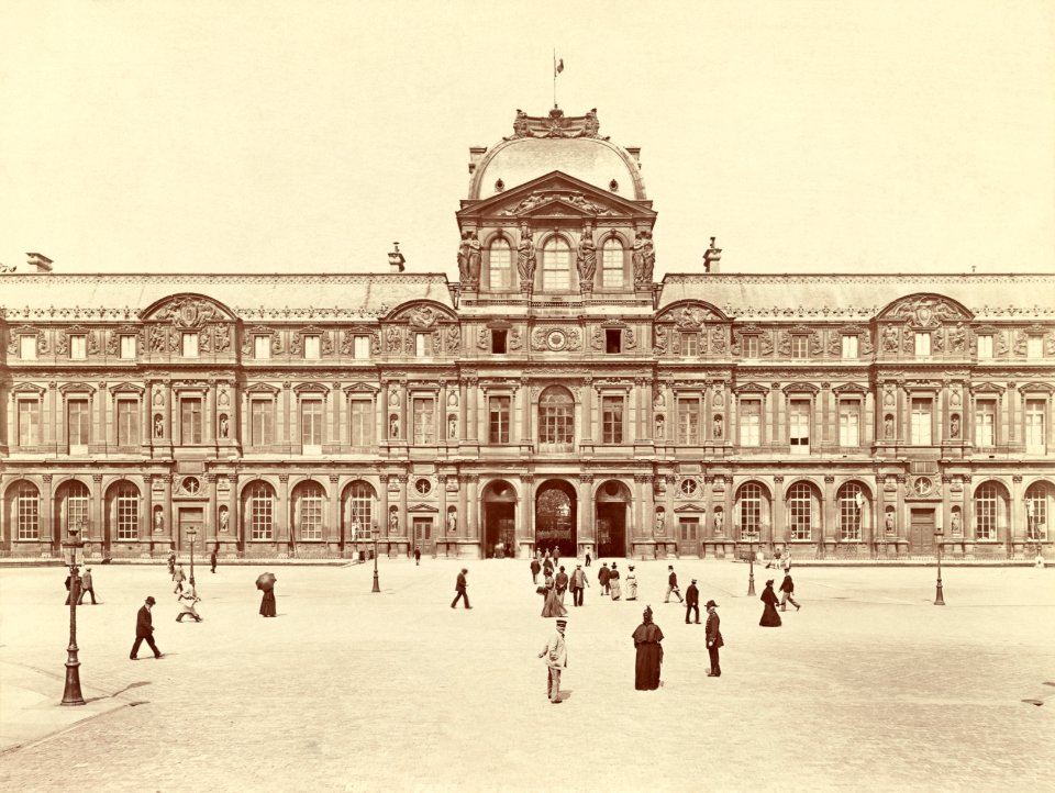 Musée du Louvre, Paris, ca. 1890