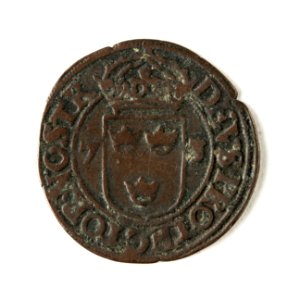 Mynt av silver. 2 öre. 1573 - Skoklosters slott - 109044