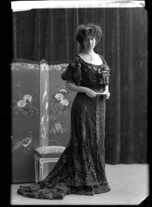 Märtha Lindlöf in Amatörtjuven at Vasateatern 1908 - SMV - NL040