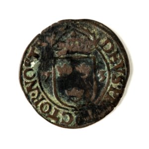 Mynt av silver. 2 öre. 1573 - Skoklosters slott - 109048 photo