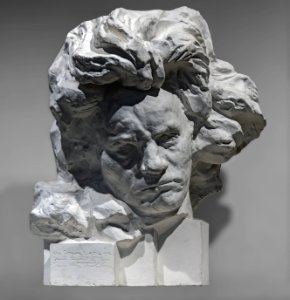 Musée Ingres-Bourdelle - Beethoven aux grands cheveux 1891 - Platre - Antoine Bourdelle