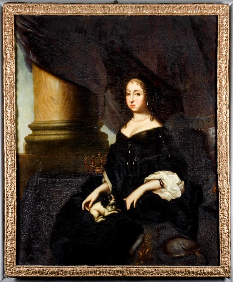 Målning. Porträtt. Hedvig Eleonora - Skoklosters slott - 87025