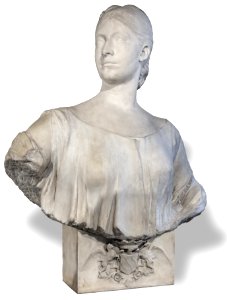 Musée Ingres-Bourdelle - Buste de la marquise de Mari, 1887 - Marbre - Antoine Bourdelle Joconde06070001122