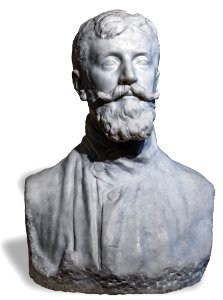 Musée Ingres-Bourdelle - Buste du Docteur Molinié, 1906 - Marbre - Antoine Bourdelle Joconde06070001133