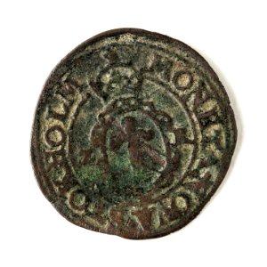 Mynt av silver. 2 öre. 1573 - Skoklosters slott - 109131