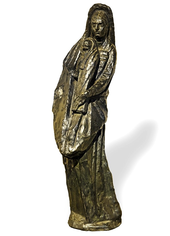Musée Ingres-Bourdelle - Paysanne à l'enfant, 1910 - Bronze - Antoine Bourdelle MI83.2.3