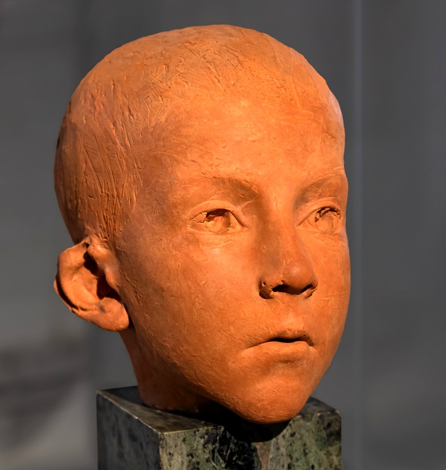 Musée Ingres-Bourdelle - Tête d'enfant dit l'enfant de Montauban 1855-1886 - Antoine Bourdelle, Joconde06070001120