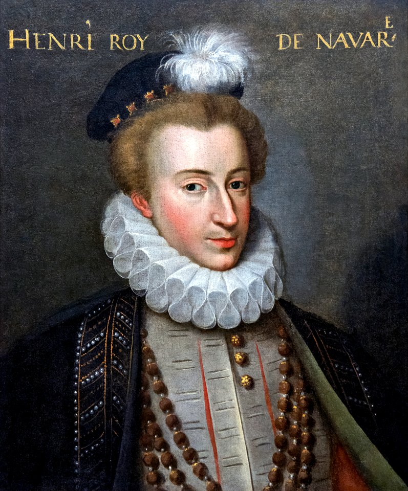 Musée national du Château de Pau - Portait d'Henri IV vers 1575 - P 82 1 1