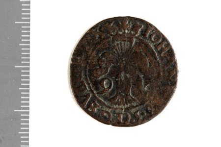 Mynt av silver. 2 öre. 1591 - Skoklosters slott - 109123