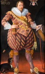 Målning. Porträtt. Officersvän. Patrik Ruthven - Skoklosters slott - 87269