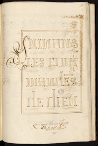 Mellange, curiosités et petites inventions de Jacques Cellier – Bibliothèque Sainte-Geneviève MS1111-153