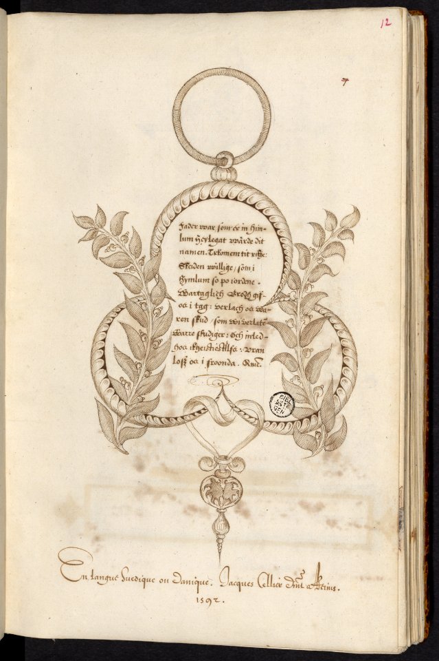 Mellange, curiosités et petites inventions de Jacques Cellier – Bibliothèque Sainte-Geneviève MS1111-029