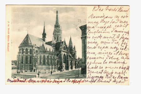 Mátyás templom 1900 photo