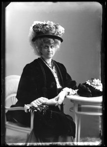 Märtha Lindlöf in Catherine at Vasateatern 1907 - SMV - GL095