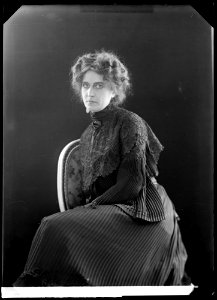 Märtha Lindlöf in Kärlek at Vasateatern 1903 - SMV - GL091