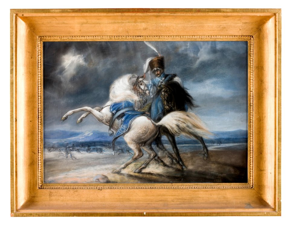 Måleri. Hästporträtt - Skoklosters slott - 87330