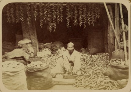 Melochnaia torgovlia. Prodazha morkovi i dr. ovoshchei (sabzi-furush) LCCN2007680548
