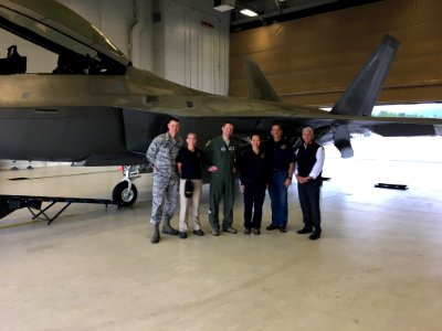 Member Bella Dinh-Zarr visited with NTSB investigators at the Anchorage office (36382969136)