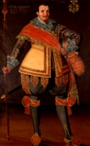 Målning. Porträtt. Officersvän. Johan Nieroth - Skoklosters slott - 87814