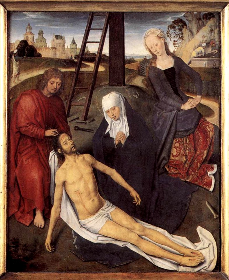 Memling Triptych of Adriaan Reins central