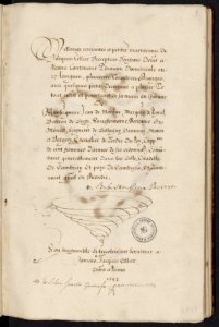 Mellange, curiosités et petites inventions de Jacques Cellier – Bibliothèque Sainte-Geneviève MS1111-007