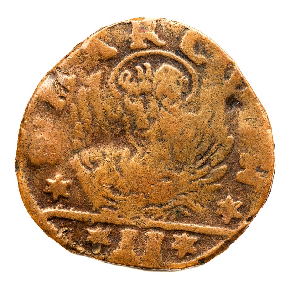 Mynt av koppar - Skoklosters slott - 108171