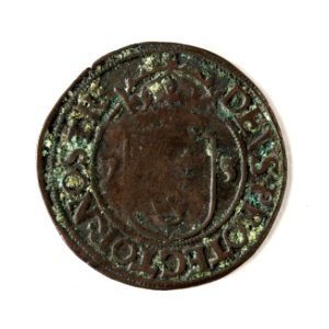 Mynt av silver. 2 öre. 1573 - Skoklosters slott - 109046 photo
