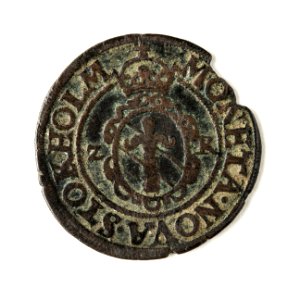 Mynt av silver. 2 öre. 1573 - Skoklosters slott - 109050