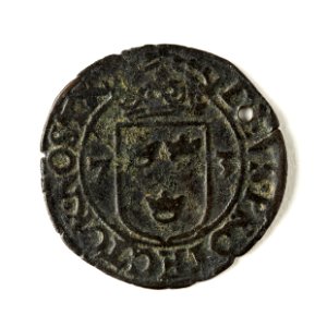 Mynt av silver. 2 öre. 1573 - Skoklosters slott - 109058