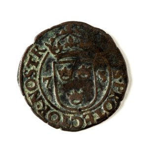 Mynt av silver. 2 öre. 1573 - Skoklosters slott - 109062