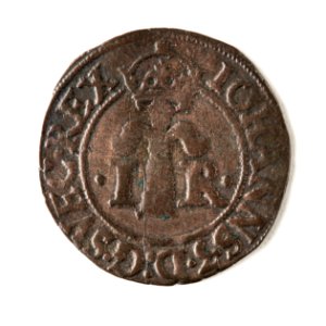 Mynt av silver. 2 öre. 1573 - Skoklosters slott - 109067