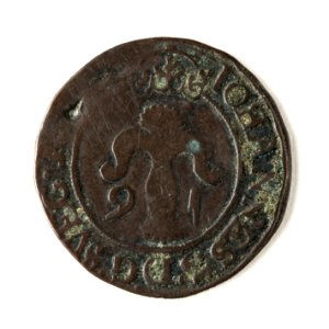 Mynt av silver. 2 öre. 1591 - Skoklosters slott - 109101