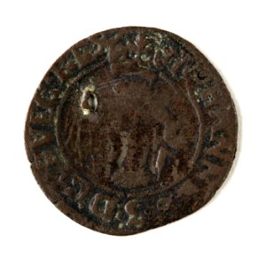Mynt av silver. 2 öre. 1591 - Skoklosters slott - 109117