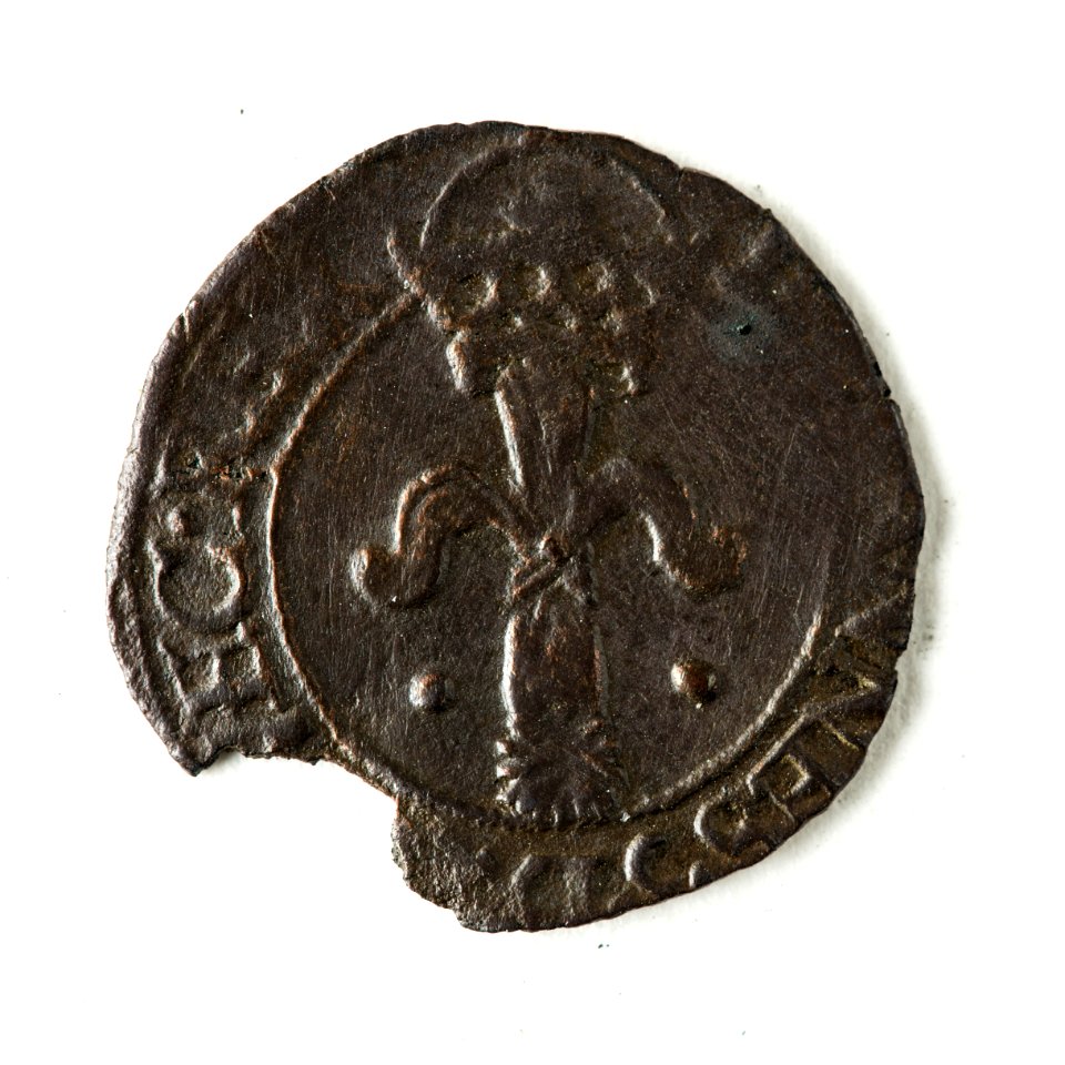 Mynt av silver. Fyrk. 1588 - Skoklosters slott - 109083
